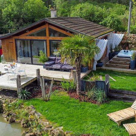 Kaebane 85, Lodge Avec Spa Au Bord De L'Eau Prouilly 외부 사진